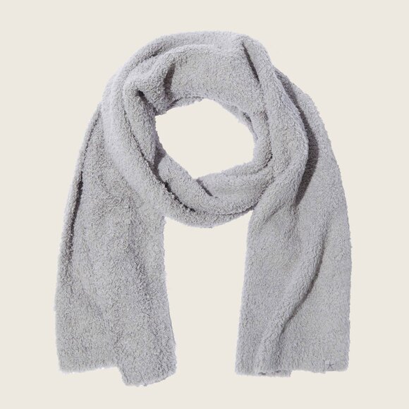 BAREFOOT DREAMS CozyChic Scarf In Pewter NWT Factory Sealed Package - Picture 1 of 5